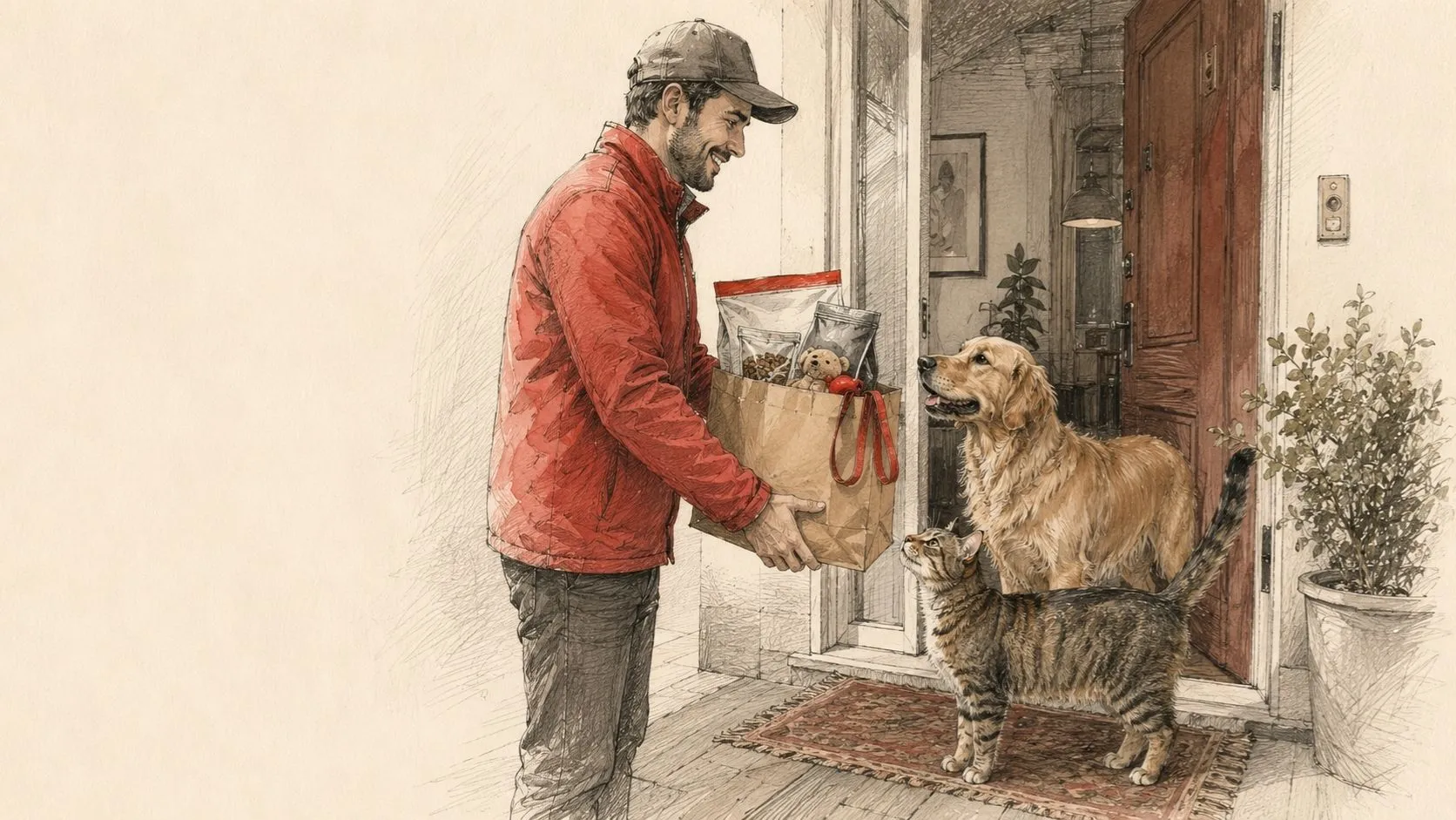 Pet216 Kapında ile kedi ve köpek ürünlerinin eve teslimi